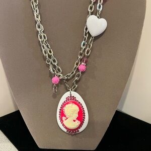 Tarina Tarantino Electric Cameo Necklace